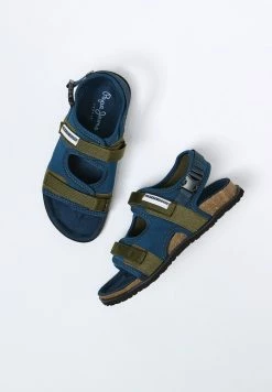 Pepe Jeans BERLIN UTILITY - Sandales De Randonnée - Azul Marino -Pepe Jeans Soldes Magasin 2e2fce944924437280aa2b659d347442