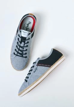 Pepe Jeans MAUI TAPE CHAMBRAY - Chaussures à Lacets - Chambray -Pepe Jeans Soldes Magasin 30a5868e18a94be29a91b375fa79f12b