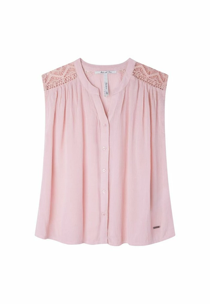 Pepe Jeans MADELINE - Blouse - Powder Rosa 1 Pepe Jeans MADELINE - Blouse - Powder Rosa