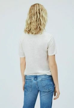 Pepe Jeans DAPHNE - T-shirt Basique - Mousse -Pepe Jeans Soldes Magasin 32242a53a919430ea2b3ae979efa932a