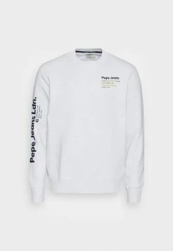 Pepe Jeans DUNCAN - Sweatshirt - White -Pepe Jeans Soldes Magasin 323815fc008248a39c94c7d46f73738d