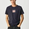 Pepe Jeans AZZO - T-shirt Imprimé - Airforce Blau