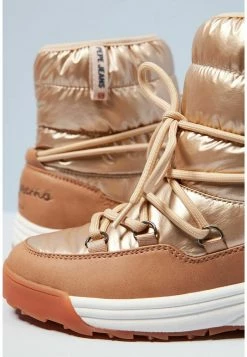 Pepe Jeans JARVIS PUFF - Bottes De Neige - Golden -Pepe Jeans Soldes Magasin 33e06de3ff284ff9923ec9008596dce3