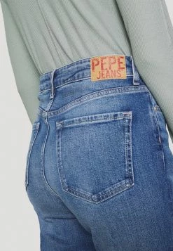 Pepe Jeans LEXI SKY HIGH - Jean Droit - Denim -Pepe Jeans Soldes Magasin 34c167cdbb3b4834887a9e14a9023018