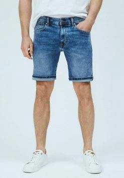 Pepe Jeans CANE - Short En Jean - Blue