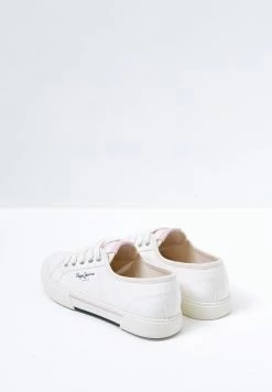 Pepe Jeans BRADY BASIC - Baskets Basses - Blanco -Pepe Jeans Soldes Magasin 3582c5ed963b49f3b43628127550a4e6