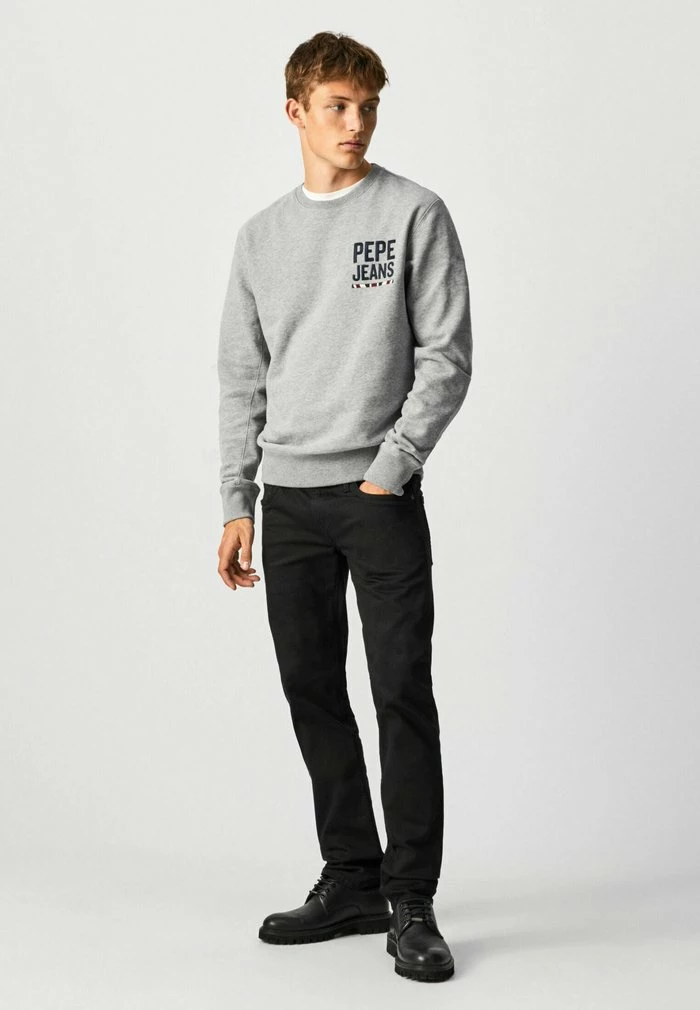 Pepe Jeans EDISON - Sweatshirt - Gris Marl 2 Pepe Jeans EDISON - Sweatshirt - Gris Marl – Image 2