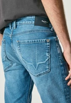 Pepe Jeans STANLEY - Jean Droit - Blue -Pepe Jeans Soldes Magasin 368f5da16c3f4ec094206700f50bc078