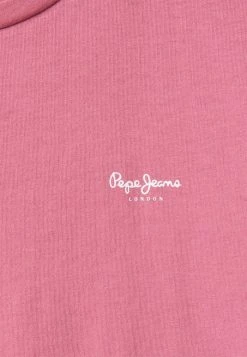 Pepe Jeans BLOOM - T-shirt Basique - Washed Berry -Pepe Jeans Soldes Magasin 36e39757716b431fb75c040005fb3f28