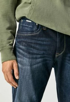 Pepe Jeans KINGSTON ZIP - Jean Droit - Blue Denim -Pepe Jeans Soldes Magasin 379869bacaf34f93a1156f37c5021674