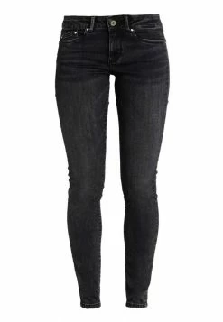 Pepe Jeans PIXIE - Jeans Skinny - Black -Pepe Jeans Soldes Magasin 37c8431e01e649baaf7cd222ec91697c