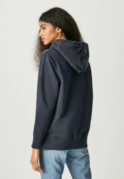 Pepe Jeans CALISTA - Sweat à Capuche - Dark Blue -Pepe Jeans Soldes Magasin 37f01860d93c415db277fbbef962884e