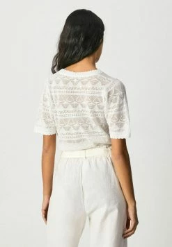 Pepe Jeans PHAYTON - Gilet - White -Pepe Jeans Soldes Magasin 3ac4cf607d034eb2af88f5ce61ac8582