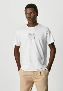 Pepe Jeans AZZO - T-shirt Imprimé - Blanco