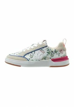 Pepe Jeans BAXTER FLOWERS - Baskets Basses - Blanco Off