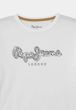 Pepe Jeans ALDO - T-shirt à Manches Longues - White -Pepe Jeans Soldes Magasin 3b757d0badc846359f05a985ff62f4d3