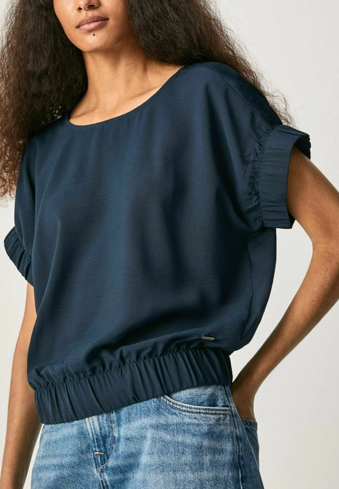 Pepe Jeans MARGOT - Blouse - Dark Blue 4 Pepe Jeans MARGOT - Blouse - Dark Blue – Image 4