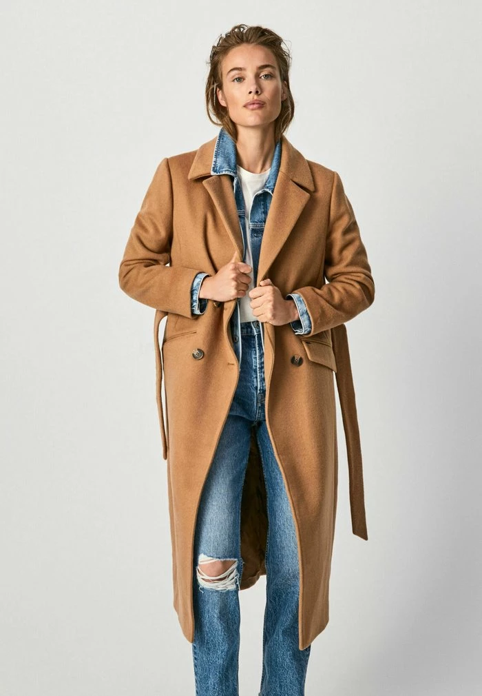 Pepe Jeans MICA - Manteau Classique - Caramel 6 Pepe Jeans MICA - Manteau Classique - Caramel – Image 6