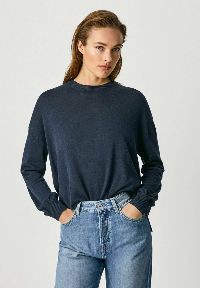 Pepe Jeans PHYLLIS - Pullover - Dark Blue 1 Pepe Jeans PHYLLIS - Pullover - Dark Blue