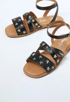 Pepe Jeans IRMA STUDS - Sandales - Black -Pepe Jeans Soldes Magasin 3fc84fd31e1642d5a2669f0b47224379