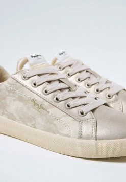 Pepe Jeans KIOTO SHINE - Baskets Basses - Gold -Pepe Jeans Soldes Magasin 4013fd70788840acb4c79b4ac2f75431