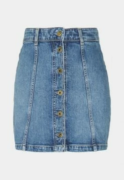 Pepe Jeans TWIGGY - Minijupe - Ocean Blue Vintage Wash -Pepe Jeans Soldes Magasin 4104a9c55797419fb5e674ec6e720a12
