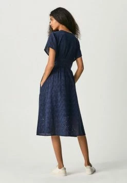 Pepe Jeans MAE - Robe De Jour - Dark Blue -Pepe Jeans Soldes Magasin 41c698fdd15a476d8bd4598bfb2da56a