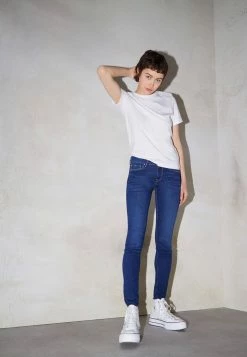 Pepe Jeans SOHO - Jeans Skinny - Blue Denim