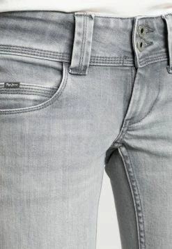 Pepe Jeans VENUS - Jean Droit - Light Grey Denim -Pepe Jeans Soldes Magasin 41ead51885ee4356b66c77f15ad63621