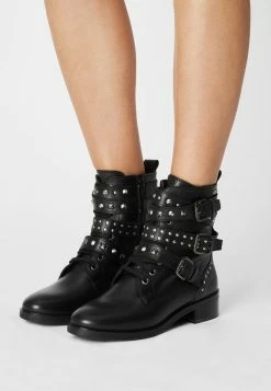 Pepe Jeans ORSETT ROCK - Bottines à Lacets - Black