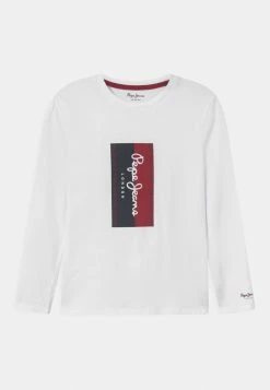 Pepe Jeans ANTON - T-shirt à Manches Longues - White