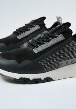 Pepe Jeans KOKO SHOCK - Baskets Basses - Black -Pepe Jeans Soldes Magasin 42a8f8f2cbd84cb8aeabf32414a62035