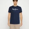 Pepe Jeans EGGO - T-shirt Imprimé - Dark Blue