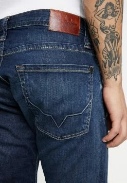 Pepe Jeans CASH - Jean Droit - Blue Denim -Pepe Jeans Soldes Magasin 4398d26aab674dfd91e63cdc4792e3f8