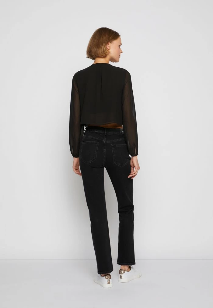 Pepe Jeans MARY FROM US - Jean Droit - Vintage Black Wash 3 Pepe Jeans MARY FROM US - Jean Droit - Vintage Black Wash – Image 3