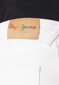 Pepe Jeans POPPY PRIDE - Short En Jean - White Denim -Pepe Jeans Soldes Magasin 45b06ed8bfa44d0aa4e82f505ea96474
