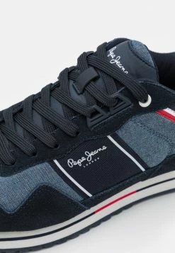Pepe Jeans TOUR CLUB - Baskets Basses - Blue -Pepe Jeans Soldes Magasin 46ff1e43932340cab4b657432dff8c39