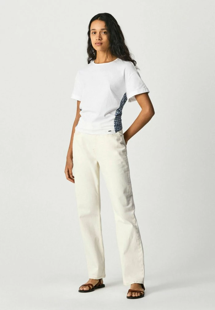 Pepe Jeans BROOKLYN - T-shirt Imprimé - White 2 Pepe Jeans BROOKLYN - T-shirt Imprimé - White – Image 2