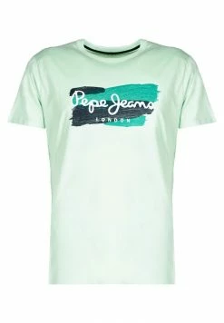 Pepe Jeans T-shirt Imprimé - Grün -Pepe Jeans Soldes Magasin 4800e20f9d2342bdb57d16b58a86fa71