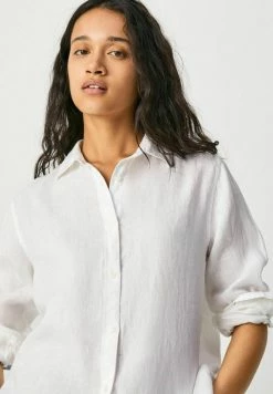 Pepe Jeans INGRID - Chemisier - Off White -Pepe Jeans Soldes Magasin 48a06a193ba74dfa9bd0cd610af89d77