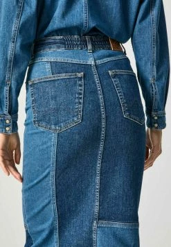 Pepe Jeans PIPERBLUES - Jupe Crayon - Bluedenim -Pepe Jeans Soldes Magasin 49114263cb324c9f9bac22094819e60c