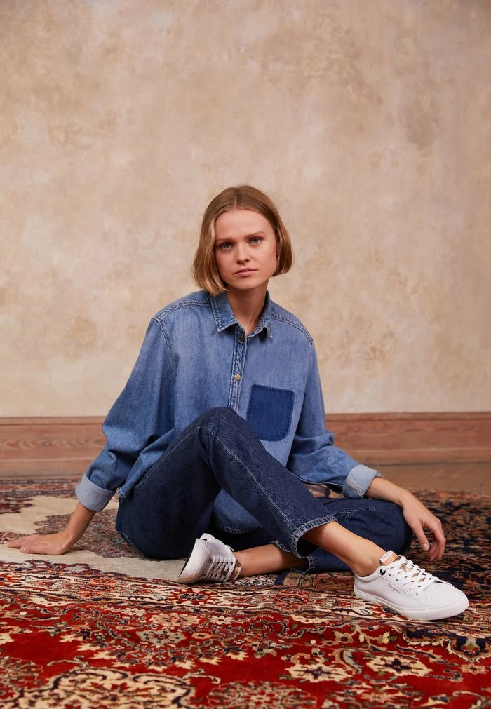 Pepe Jeans CELYN FROM US - Jean Droit - Deep Ocean Blue Vintage Wash 2 Pepe Jeans CELYN FROM US - Jean Droit - Deep Ocean Blue Vintage Wash – Image 2