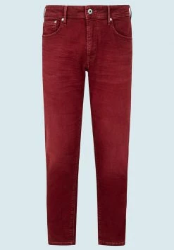 Pepe Jeans STANLEY - Jean Slim - Red -Pepe Jeans Soldes Magasin 4a0b64ba49614ea6926b3c58c49706a6