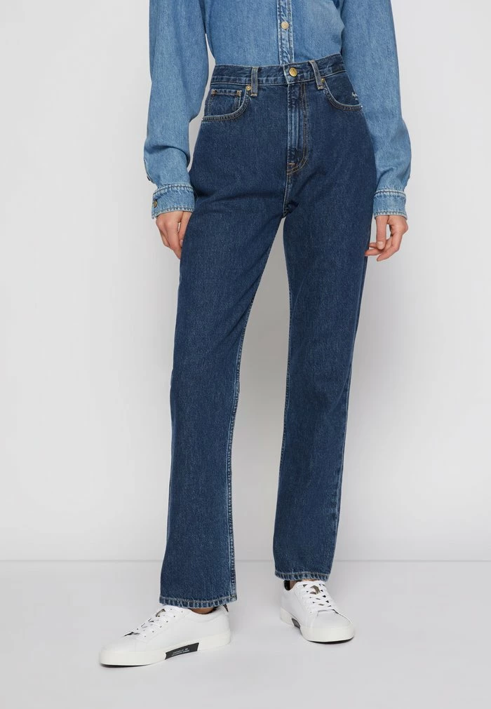 Pepe Jeans CELYN FROM US - Jean Droit - Deep Ocean Blue Vintage Wash 1 Pepe Jeans CELYN FROM US - Jean Droit - Deep Ocean Blue Vintage Wash