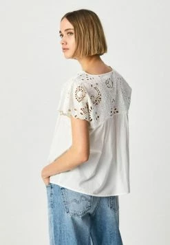 Pepe Jeans NARA - Blouse - Off White -Pepe Jeans Soldes Magasin 4bdcb1d8a10d44298c5c2617319350cd