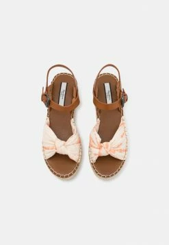Pepe Jeans WITNEY KNOT - Sandales à Plateforme - Peach -Pepe Jeans Soldes Magasin 4e3dc16a6e8545efb9f169c1dc32189a