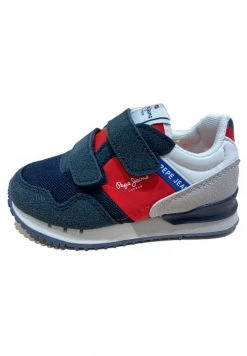 Pepe Jeans LONDON ONE BK - Baskets Basses - Blue