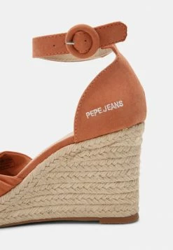 Pepe Jeans MAIDA PEACH - Sandales à Plateforme - Spice -Pepe Jeans Soldes Magasin 4fe1d38d31b64228a53f60b72be3d094