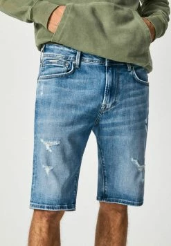 Pepe Jeans STANLEY - Short En Jean - Blue -Pepe Jeans Soldes Magasin 4fe4a4025889453f82370ac229521225