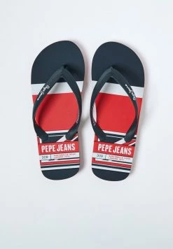 Pepe Jeans WHALE - Tongs - Azul Marino -Pepe Jeans Soldes Magasin 5013ae5c3dc646a48b57aad4f47f2fa5
